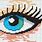 Cross Stitch Eye Pattern