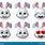 Cute Bunny Emoticons