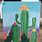 Cute Cactus Painting