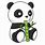 Cute Cartoon Panda Drawings Easy