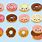 Cute Donut Clip Art