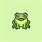 Cute Frog Logo