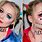 Cute Harley Quinn Makeup