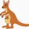 Cute Kangaroo Clip Art