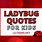 Cute Ladybug Quotes