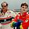 Dale Earnhardt and Jeff Gordon