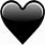 Dark Heart Emoji