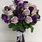 Dark Purple Flower Arrangements