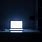 Dark Room with Computer Screen