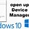 Device Manager Settings