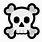 Devious Skull. Emoji