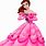 Disney Princess Belle Pink Dress