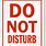 Do Not Disturb Office. Sign