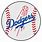 Dodgers Baseball Logo Clip Art