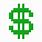Dollar Sign Pixel Art
