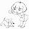 Dora Puppy Coloring Page