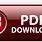 Download PDF Button PNG Black