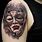 Drama Mask Tattoo