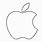 Drawing of Apple Logo