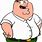 Drawing of Peter Griffin