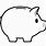 Drawing of a Piggy Bank