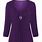 Dressy Purple Blouses for Women