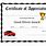 Driving Certificate Template