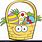 Easter Basket Cartoon