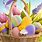 Easter Basket Desktop Wallpaper