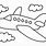 Easy Cartoon Airplane