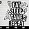 Eat Sleep Game Repeat SVG