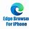 Edge Browser iPhone