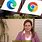 Edge vs Google Memes
