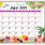 Editable June Calendar