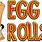 Egg Roll Cartoon