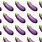 Eggplant Emoji Wallpaper