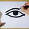 Egyptian Eye Drawing