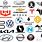 Electric Car Emblems