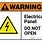 Electrical Panel Warning Signs