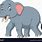 Elephant Cartoon Side