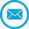 Email Logo Blue Color