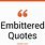 Embittered Quotes