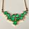 Emerald Pendant Necklace