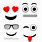 Emoji Face Cutouts