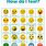 Emotional Emoji Chart