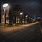 Empty City Street at Night