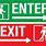 Enter/Exit Logo