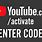 Enter YouTube Activation Code