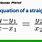 Equation of Line with Two Points