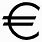 Euro Dollar Sign